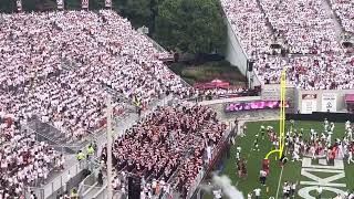 Virginia Tech Enter Sandman Entrance VT vs Rutgers Sept 21 2024 [upl. by Jasik]