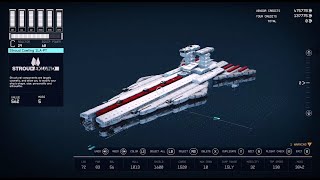 Venator Star Destroyer  Starfield [upl. by Enoek531]