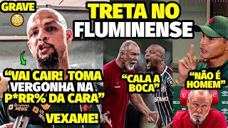 A REAÇÃO AGRESSlVA DE FELIPE MELO APÓS VEXAME E POLÊMICA COM MANO MENEZES E JOGADORES DO FLUMINENSE [upl. by Olim806]