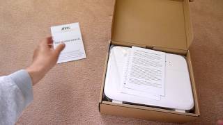 Unboxing Huawei home gateway HG659 [upl. by Selrahcnhoj]