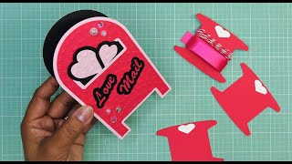 I Designed a Sweet 3D “Mail Box” Treat Box in Cricut Design Space Assembly Tutorial and Info [upl. by Kwabena]