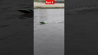 4DS2 RC Boat  RC boat activity at river  Rc boat testing viralvideo shorts [upl. by Attezi538]