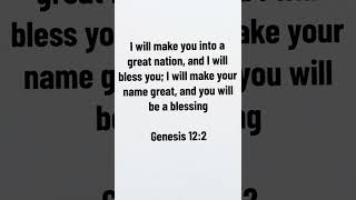 Genesis 122 Subscribe for more verse content also share to your friends and relatives god bless you [upl. by Minsk]