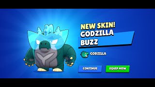 BUZZ GODZILLA BRAWL STARS SURVIVANT DUO [upl. by Robinia856]