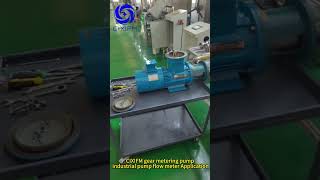 CIXIFM gear metering pump industrial pump flow meter Application dosingpump meteringpump [upl. by Aseneg]