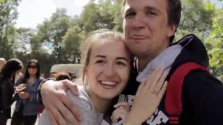 An amazing proposal in London with magic tricks [upl. by Francklyn]