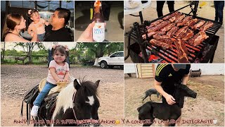 ASÍ PASAMOS NUESTRO FIN DE SEMANA EN EL RANCHO ANNYA JULIA FUE A MONTAR AL DUVALIN 🐴  VLOG [upl. by Valle]