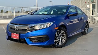 2017 Honda Civic LX Manual Walkaround [upl. by Eleinad714]