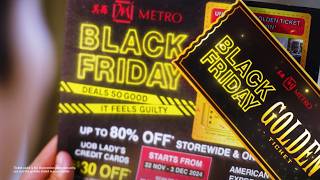 Shop Up to 80 Off with Metro Black Friday 2024 [upl. by Laehcar]