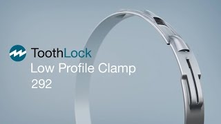 Oetiker ToothLock® Low Profile Clamp 292 [upl. by Maxy]