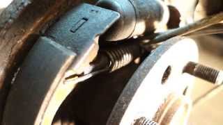 How to replace brake drum Toyota Corolla Years 1991 to 2002 [upl. by Dulcle417]