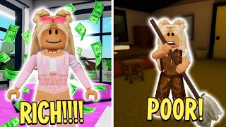 DAYCARE JANICE MEETS CINDY THE SPOILED BRAT  Roblox  Brookhaven 🏡RP [upl. by Adnohral]