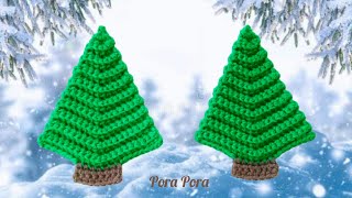 Crochet Christmas Tree I Crochet Christmas Decorations I Crochet Christmas Ornaments [upl. by Lurette]