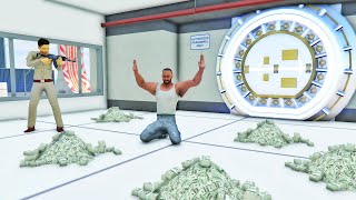 Franklin Bank Robbery  INDIAN BIKE DRIVING 3D [upl. by Alyakem]