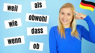 Deutsch lernen Nebensätze einfach erklärt │ A2 B1 B2 [upl. by Tahmosh630]