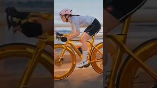 GOLDEN BIKE🚴‍♀️😱👌Short [upl. by Ynnej760]