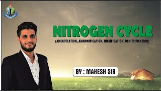 NITROGEN CYCLE  SOIL SCIENCE  N  CYCLE IN SOIL  JET  ICAR  BHU  9166418244 [upl. by Adnauqahs]