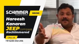 Hareesh Kanaran with his Schimmer Graphene coated Jeep Compass [upl. by Leicester]