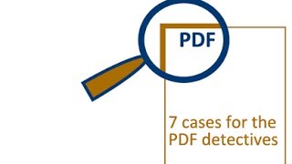 7 Cases for the PDF detectives — Trailer [upl. by Cinda903]