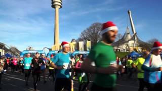 Nikolauslauf München 2015 im Olympiapark  Impressionen 05122015 [upl. by Laubin]