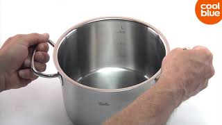 Fissler Original Profi Collection review en unboxing NL BE Coolblue249 [upl. by Magdalena]