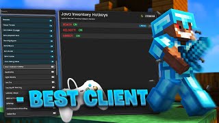 The BEST Minecraft Client For Controller Players [upl. by Enelaj306]