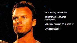 STING  Beds Too Big Without You Amsterdam 09031996 quotParadisoquot Holland audio [upl. by Hafler]