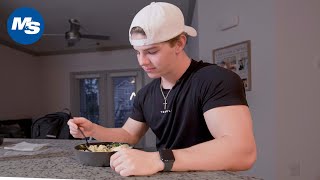 Lean Bulking As A Natural Bodybuilder  Full Day Of Eating  Casey Kelly [upl. by Haon461]