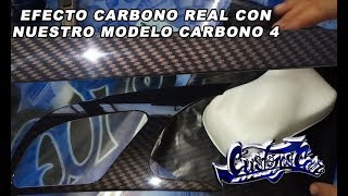 TUTORIAL CASERO Y EXPLICACION DE COMO HACER HIDROIMPRESION EN EFECTO CARBONO REAL [upl. by Enelyak994]