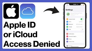 Fixed✅ Can’t Access to Apple ID or iCloud 2024  Apple ID Not Working in iPhone [upl. by Salinas114]