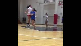 Deanna Wong Playing Basketball with Ateneo eagles  VIBE UPDATES [upl. by Lrak]