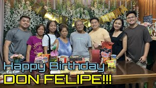 Vlog 61 78th Birthday Celebration ni Don Felipe  LampV Accommodations amp Resort  EF Café amp Restaurant [upl. by Seline500]