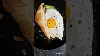 EASY BREAKFAST CROISSANT breakfastrecipe breakfast food [upl. by Mccourt]