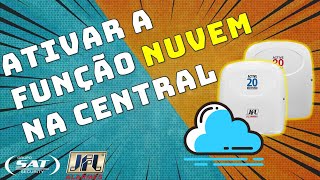 Como fazer o ACESSO NUVEM nas centrais JFL Alarmes [upl. by Ettedranreb]