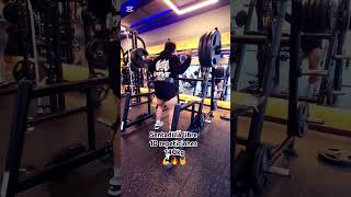 Sentadilla libre140kg x 10 repeticiones 🔥💪 squats fitness legsworkout [upl. by Sande]