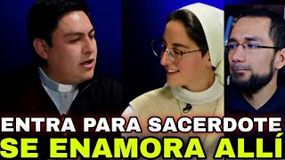 Sacerdote🔺Se enamoró en el seminario y lo cuenta en público 👉Reacciono [upl. by Suirad]