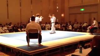 上地流空手道国際大会2012 一般組手② uechiryukarate [upl. by Anilam]