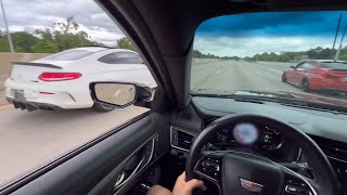 CTSV V3 POV DRIVE WITH M5 COMPETITION AND C63S AMG [upl. by Reiko]