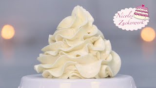 Italienische Meringue Buttercreme I Basic für eure Torten I von Nicoles Zuckerwerk [upl. by Ylicis]