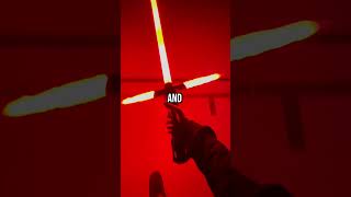 Most Realistic KYLO REN Lightsaber 😳 artsabers lightsaber starwars kyloren darthvader [upl. by Pantin]