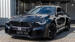 NewCar  BMW G87 M2 Black Sapphire Over Black Vernasca Leather 🚀  Interior and Exterior [upl. by Hares204]