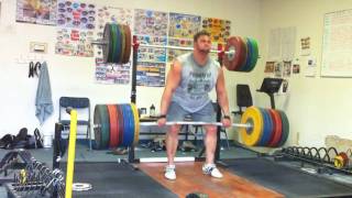 330 kg x 4 Deadlift [upl. by Pare]