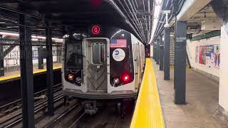 MTA BMT R160 G Train Leaving Greenpoint [upl. by Gierc253]