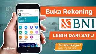 CARA BUKA REKENING BNI BARU LEBIH DARI SATU [upl. by Neeneg]