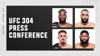 UFC 304 PreFight Press Conference [upl. by Carita]