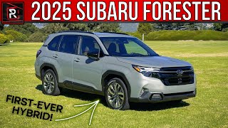 The 2025 Subaru Forester Promises More AWD Capability amp Future Electrification [upl. by Wilsey]