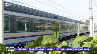 Disastro ferroviario il giallo del via libera a inizio lavori  Estate in diretta  01092023 [upl. by Hniv943]