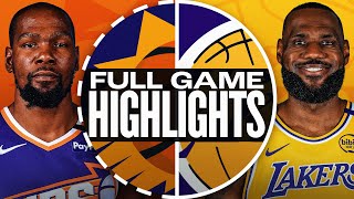 SUNS at LAKERS  FULL GAME HIGHLIGHTS  October 25 2024 [upl. by Oeak]