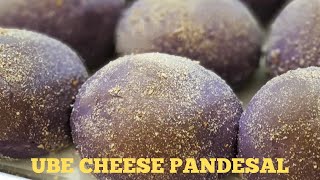 UBE CHEESE PANDESAL RECIPESOFT AND FLUFFY [upl. by Justus]