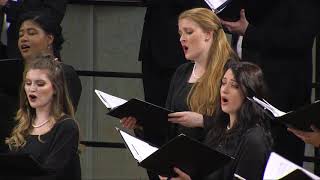 UNT A Cappella Felix Mendelssohn  Verleih’ uns Frieden 1831 [upl. by Ayifas]